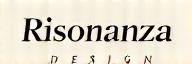 Logo Risonanza Design con motivo elegante